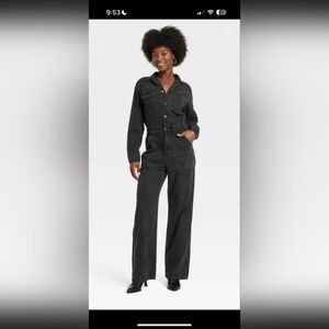 Universal Thread Denim Coveralls NWT Size 8